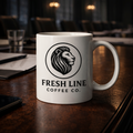 The Emblem Mug- White