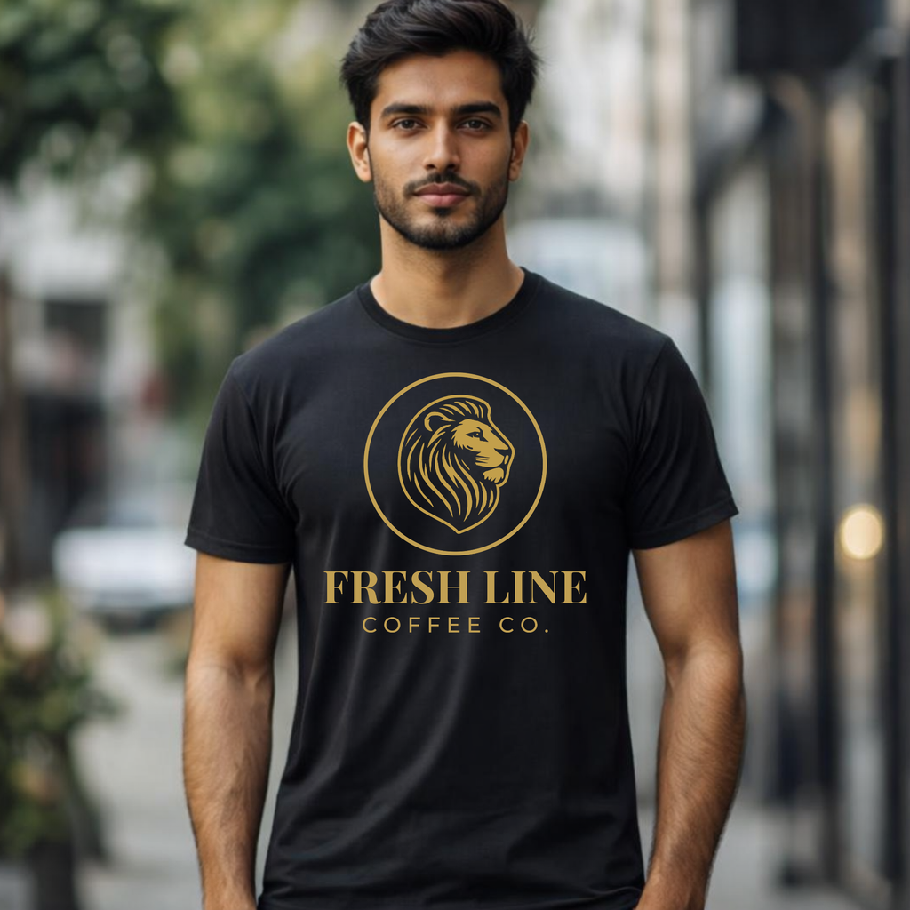 Fresh Line Signature Tee- Black