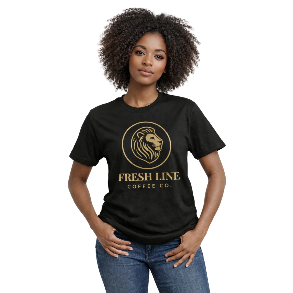 Fresh Line Signature Tee- Black